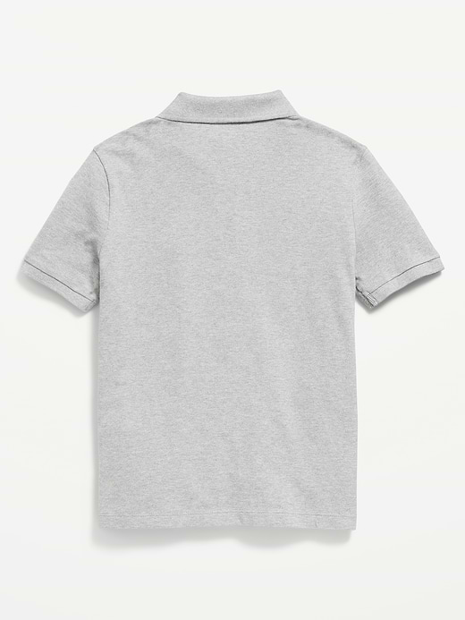 Old Navy School Uniform Pique Polo Shirt for Boys — photo 4