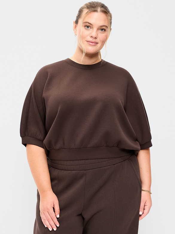 Old Navy Bounce Fleece Dolman-Sleeve Top — photo 8