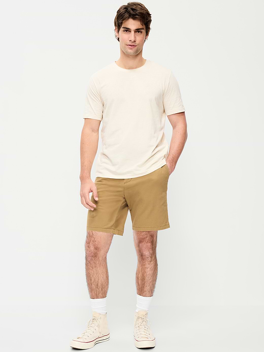 Old Navy Slim Built-In Flex Rotation Chino Shorts -- 8-inch inseam — photo 1