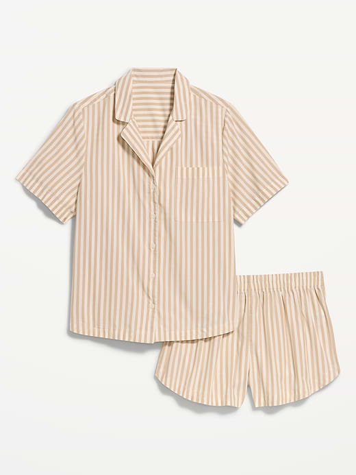 Old Navy Poplin Pajama Short Set — photo 4