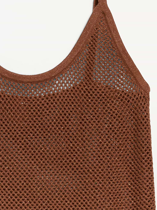 Old Navy Metallic Peplum Tank Top — photo 6