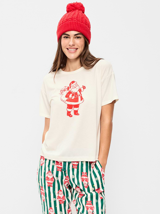 Old Navy Short-Sleeve Graphic Pajama T-Shirt — photo 1