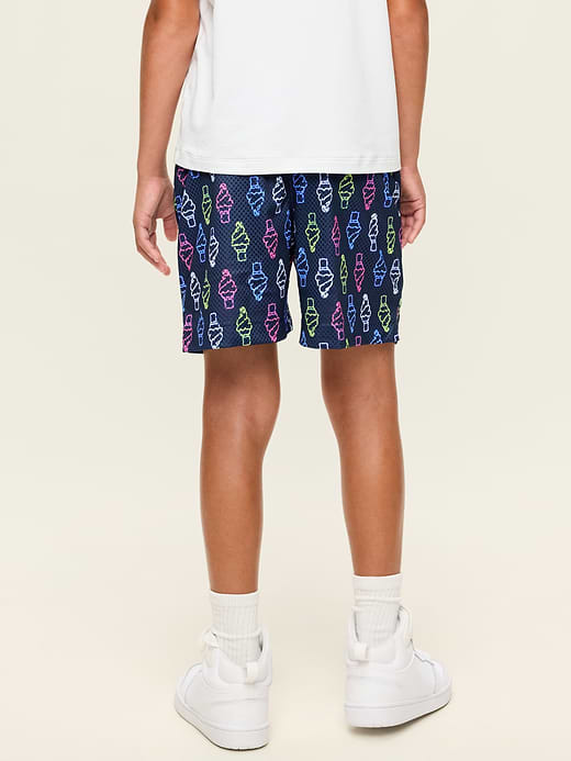 Old Navy Printed Knee Length Mesh Shorts for Boys — photo 3