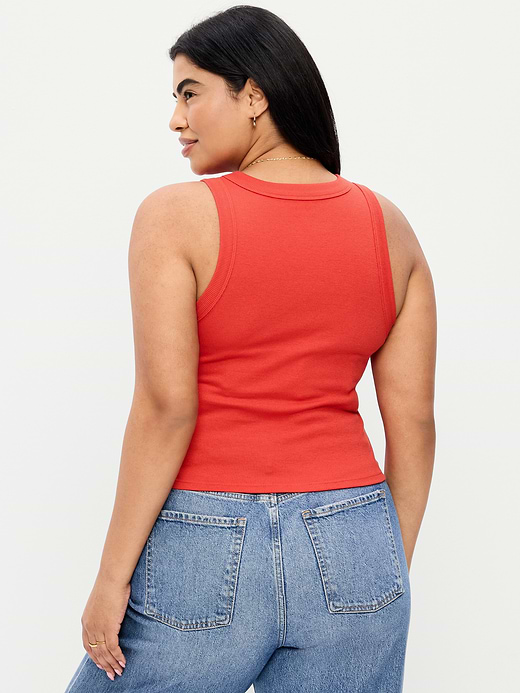 Old Navy Crop Ribbed Tank Top — photo 7