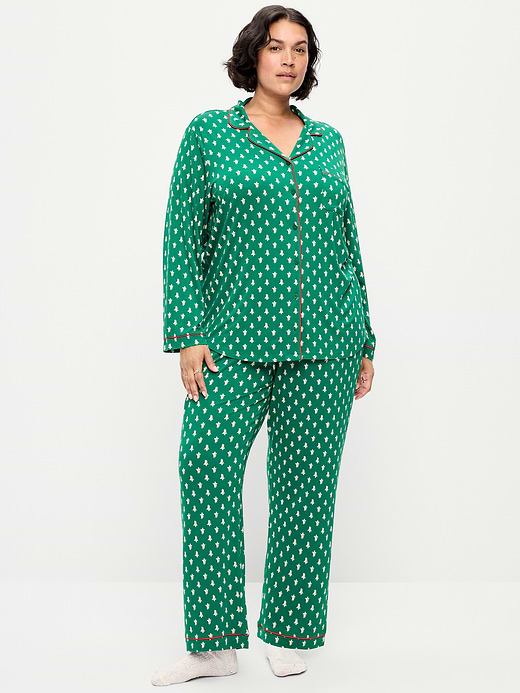 Old Navy Sunday Sleep Knit Jersey Pant Set — photo 8