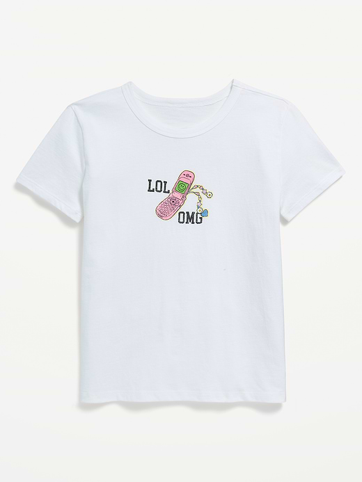 Old Navy Short-Sleeve Graphic T-Shirt for Girls — photo 6