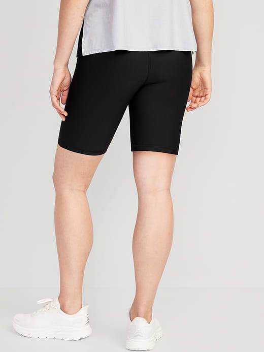 Old Navy Maternity Full-Panel PowerSoft Postpartum Support Biker Shorts -- 8-inch inseam — photo 3