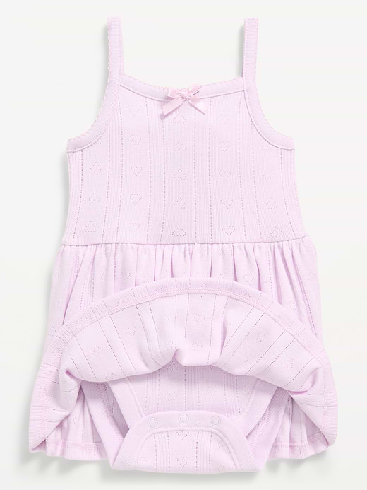 Old Navy Pointelle-Knit Bodysuit Dress for Baby — photo 3