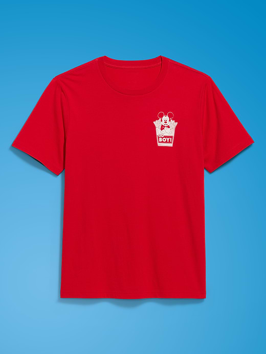 Old Navy Old Navy x Disney Mickey Mouse Logo-Graphic T-Shirt for Adults — photo 5