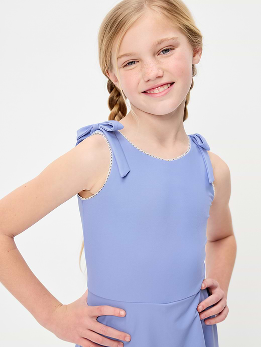 Old Navy PowerSoft Sleeveless Tie-Strap Athletic Dress for Girls — photo 4
