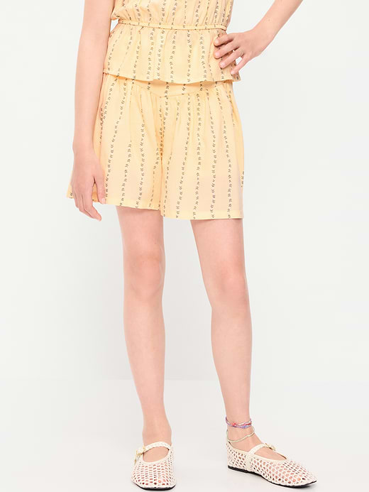 Old Navy Printed Pull-On Shorts for Girls