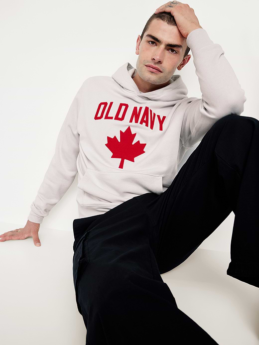 Old Navy Oversized Canada Logo Pullover Hoodie — photo 4