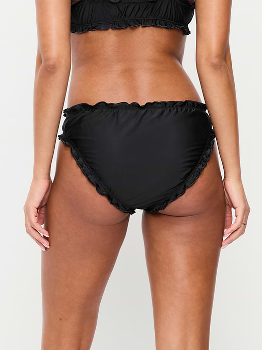 Old Navy Mid-Rise Ruffle Trim Swim Bottoms — photo 3