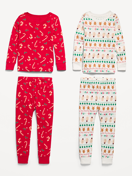 Old Navy Printed Snug-Fit Pajama 4-Piece for Toddler & Baby — photo 3