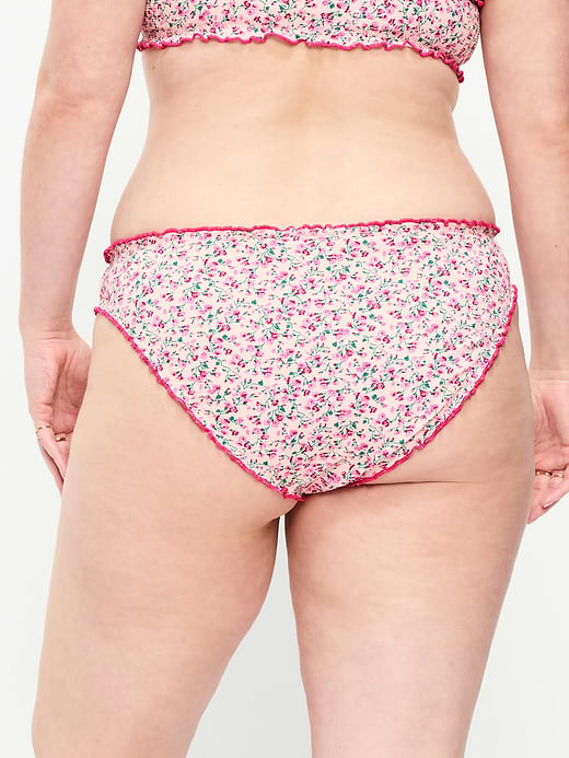 Old Navy Mid-Rise Ruffle Trim Swim Bottoms — photo 6