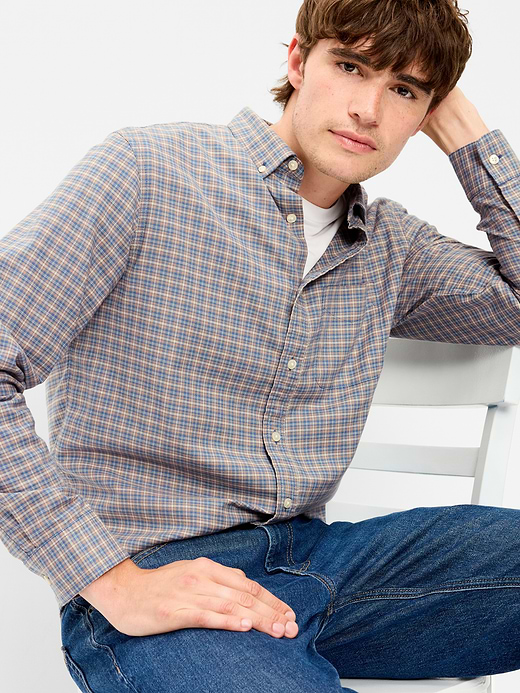 Old Navy Classic Fit Everyday Oxford Shirt — photo 4