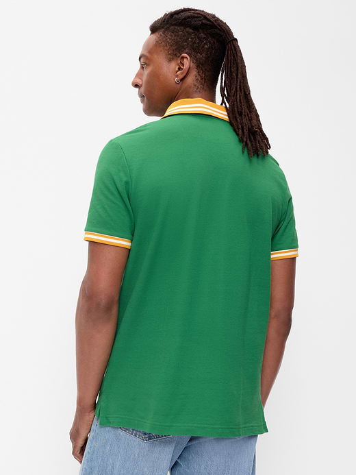 Old Navy Built-In Flex Pro Polo for Men — photo 3