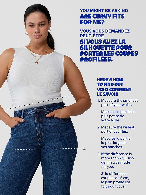 Old Navy Curvy Extra High-Waisted Straight Jeans — photo 6