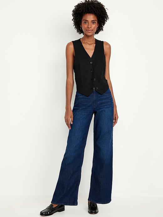 Old Navy High-Waisted Wow Wide-Leg Jeans — photo 1