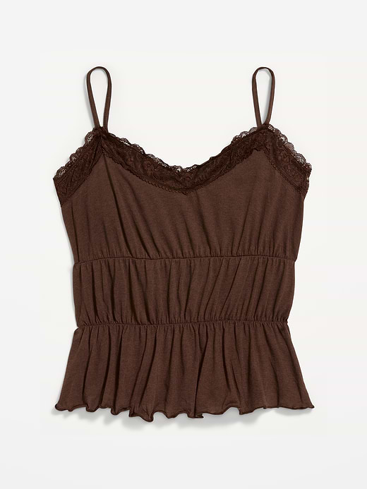 Old Navy Lace-Trim Smocked-Waist Tank Top — photo 5