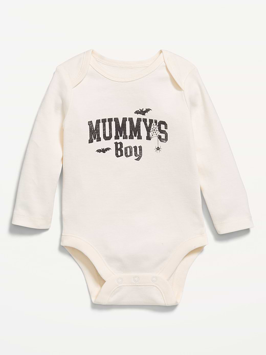 Old Navy Long-Sleeve Graphic Bodysuit for Baby — photo 1