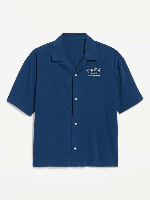 Old Navy Short-Sleeve Heavyweight Graphic Shirt — photo 5