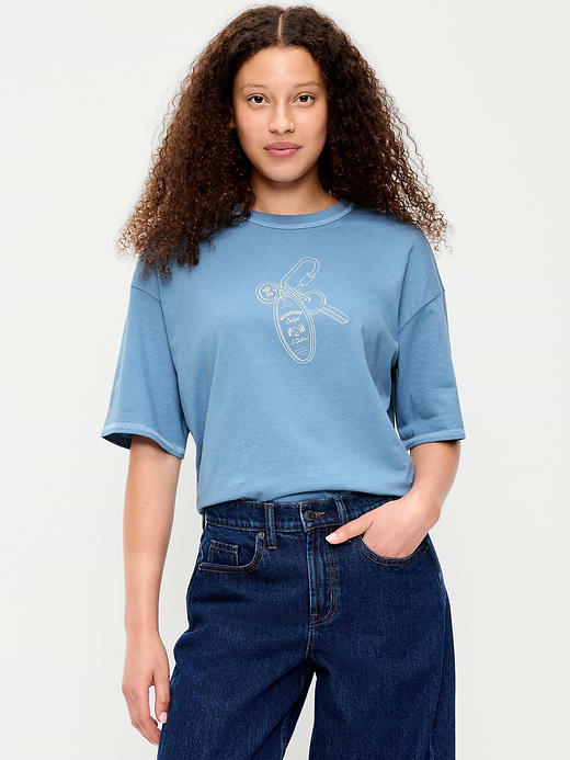 Old Navy Short-Sleeve Loose Graphic T-Shirt — photo 1