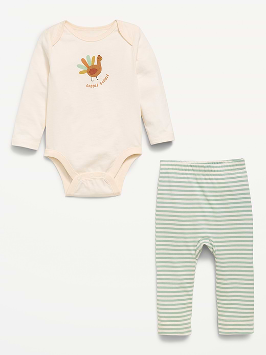 Old Navy Long-Sleeve Bodysuit and Leggings Set for Baby — photo 4