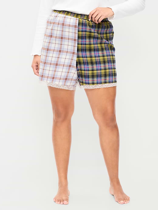 Old Navy Flannel Boxer Pajama Shorts — photo 8