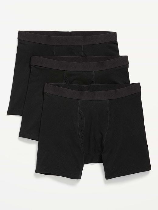 Old Navy 3-Pack Soft-Washed Boxer Briefs -- 6.25-inch inseam — photo 1