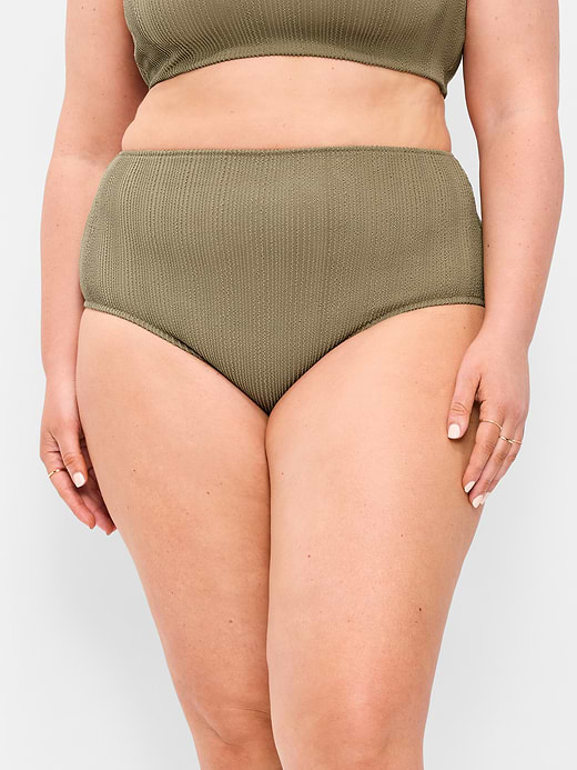 Old Navy High-Waisted Ribbed Bikini Swim Bottoms — photo 8