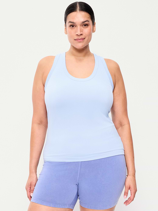 Old Navy Fluid Seamless Fitted Tank Top — photo 8