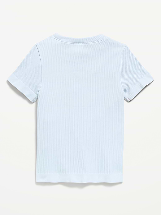 Old Navy Fitted Seamless Ribbed Performance Top for Girls — photo 5