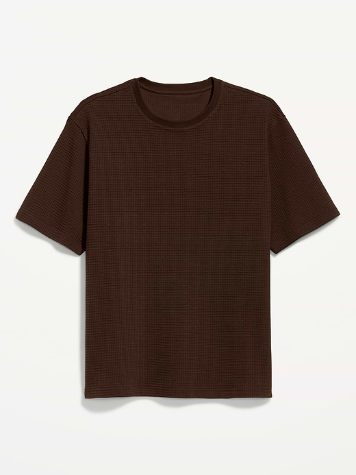 Old Navy Loose Short-Sleeve Textured Waffle T-Shirt — photo 4