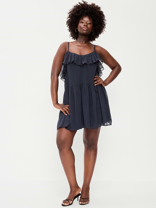 Old Navy Ruffle-Front Flounce Mini Dress — photo 7