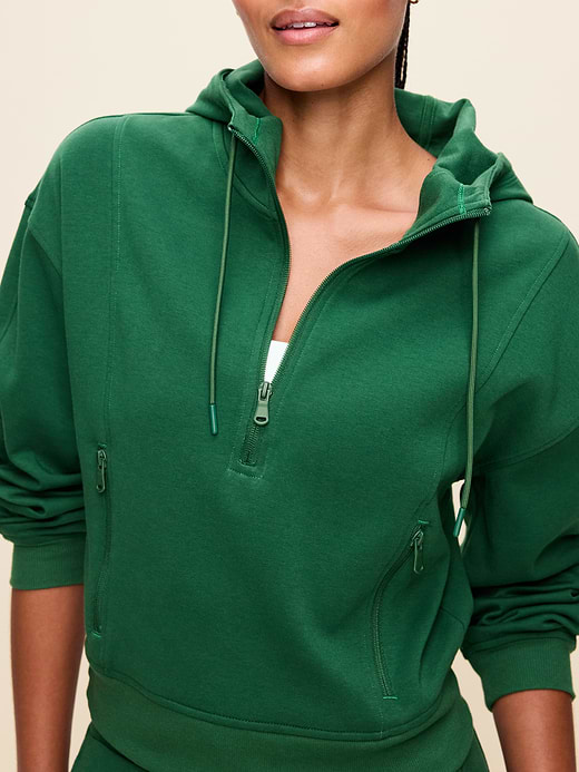 Old Navy Dynamic Fleece Half-Zip Hoodie Sweatshirt — photo 5