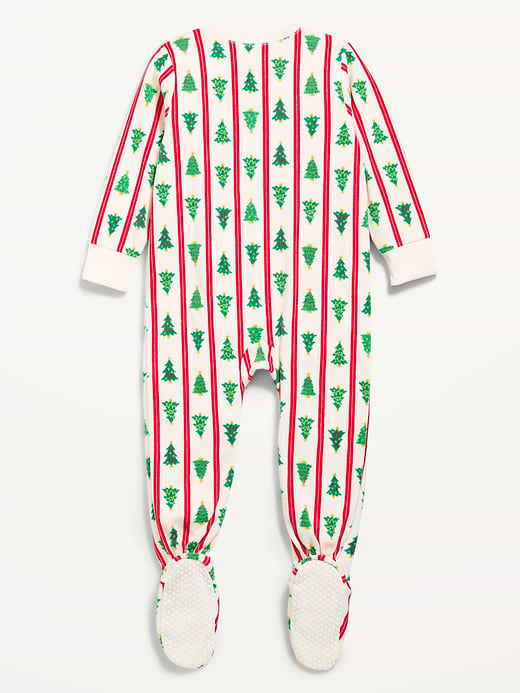 Old Navy 2-Way-Zip Microfleece Pajama One-Piece for Toddler & Baby — photo 3