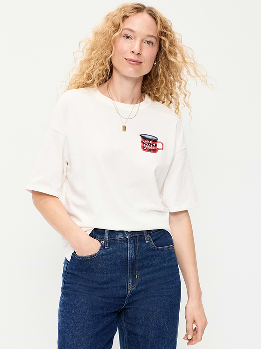 Old Navy Short-Sleeve Loose Graphic T-Shirt — photo 1