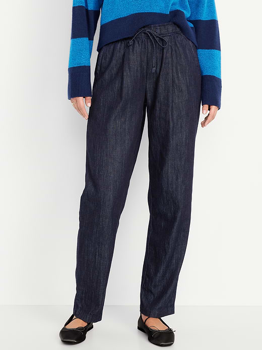 Old Navy High-Waisted Billie Straight Ankle Trouser — photo 3