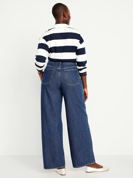 Old Navy Mid-Rise Wow Baggy Wide-Leg Jeans — photo 8