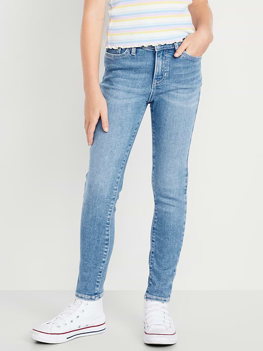 Old Navy High-Waisted Rockstar 360° Stretch Jeggings for Girls — photo 1