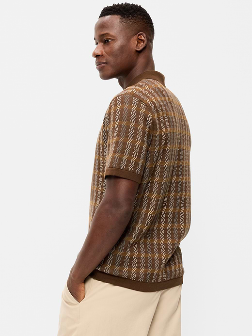 Old Navy Short-Sleeve Sweater Shirt — photo 3