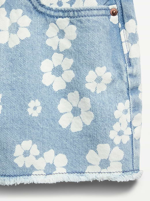 Old Navy High-Waisted Ripped Frayed-Hem Jean Shorts for Girls — photo 6