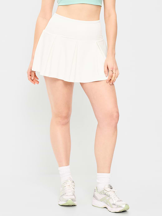 Old Navy Extra High-Waisted Drop-Waist PowerSoft Skort — photo 5