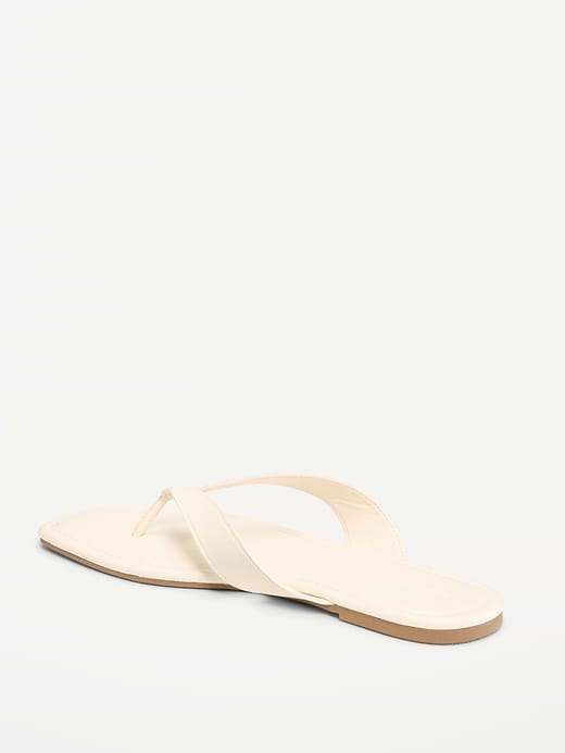 Old Navy Faux-Leather Flip Flop for Women — photo 5