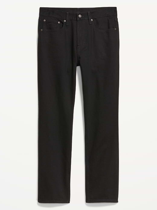 Old Navy Structured Straight Non-Stretch Jeans — photo 5