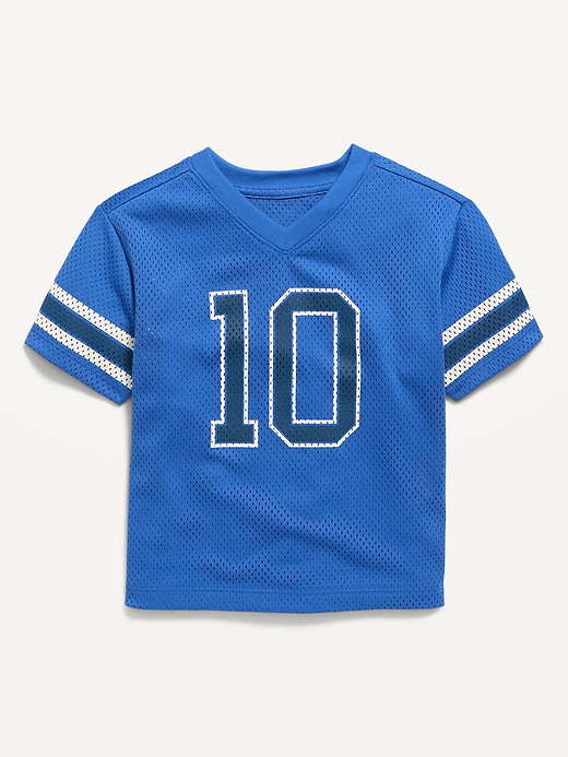 Old Navy Oversized Mesh Graphic Football T-Shirt for Toddler Boys — photo 5