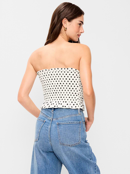 Old Navy Smocked Bodice Tube Top — photo 3