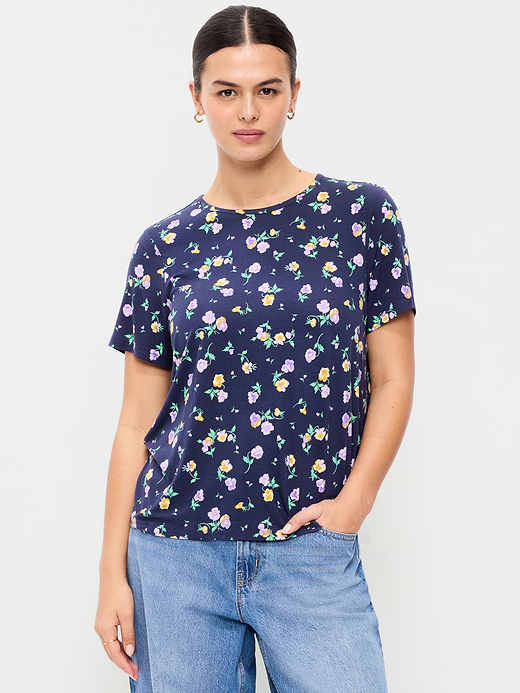 Old Navy Luxe Crew-Neck T-Shirt — photo 5