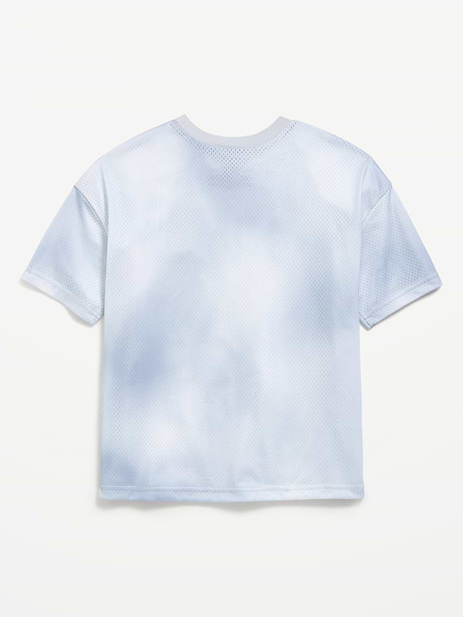 Old Navy Oversized Mesh Graphic Basketball T-Shirt for Boys — photo 4
